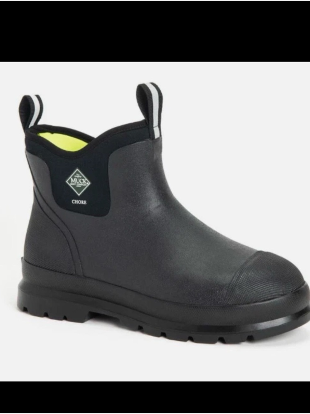 Muck Boot Chore Low Waterproof Ankle Boot - Black